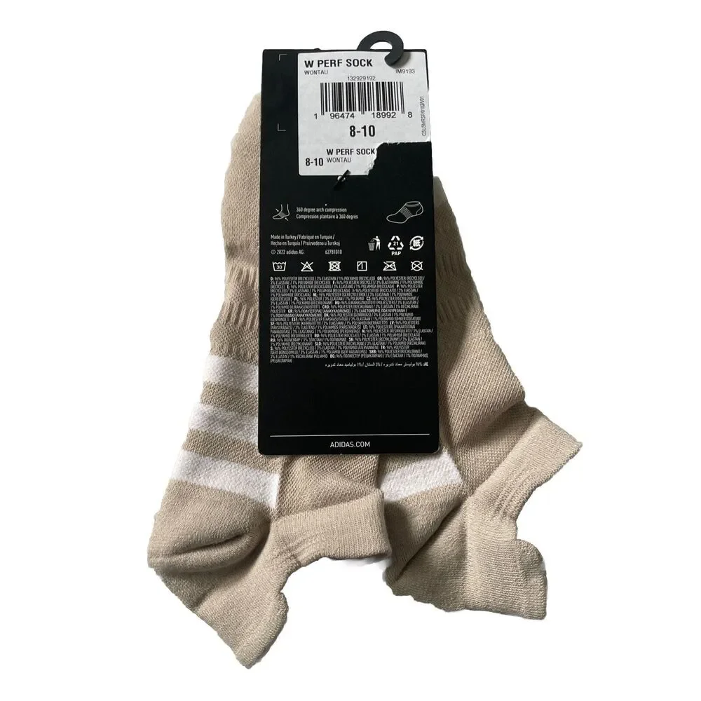 adidas GOLF 360* ARCH COMPRESSION WICKING SOCKS Women's/Men's -LARGE 8-10/6-8